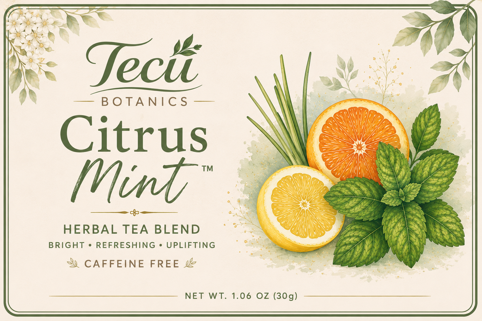 Tecu Botanics Citrus Mint™