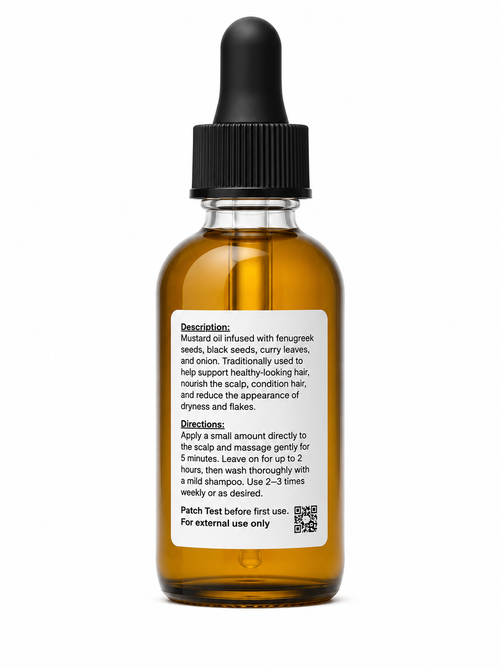 Tecu Botanics Nurturing Hair Oil – Onion